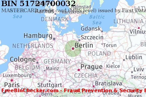 51724700032 MASTERCARD credit Germany DE Lista de BIN