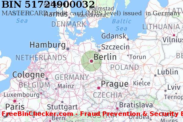 51724900032 MASTERCARD credit Germany DE BIN List