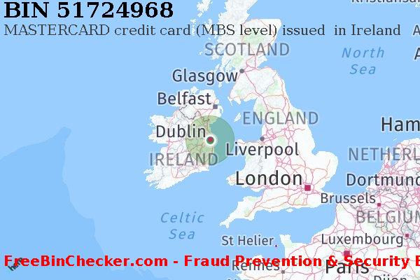 51724968 MASTERCARD credit Ireland IE BIN List