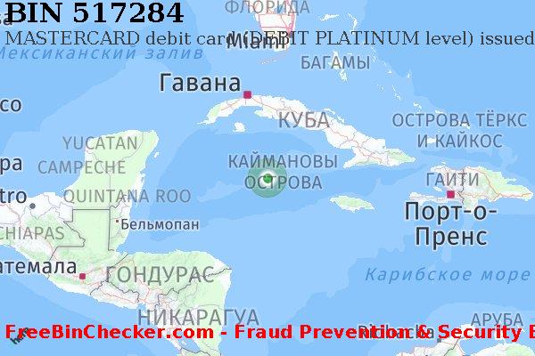 517284 MASTERCARD debit Cayman Islands KY Список БИН