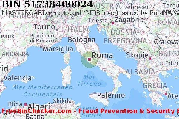 51738400024 MASTERCARD credit Italy IT Lista BIN