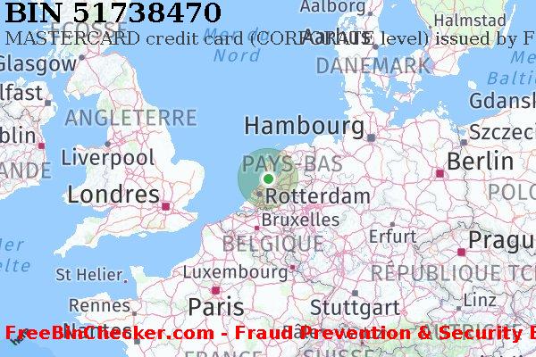51738470 MASTERCARD credit The Netherlands NL BIN Liste 