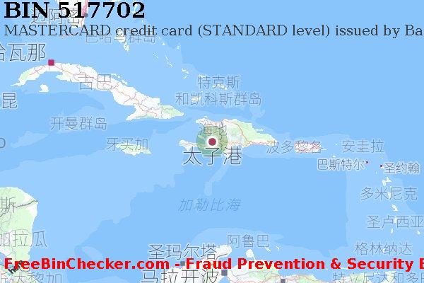 517702 MASTERCARD credit Haiti HT BIN列表