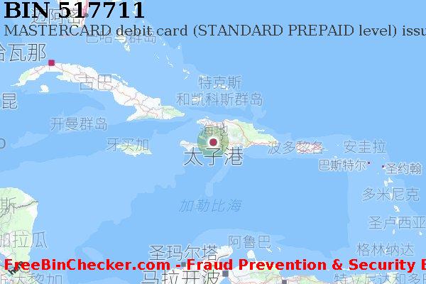 517711 MASTERCARD debit Haiti HT BIN列表