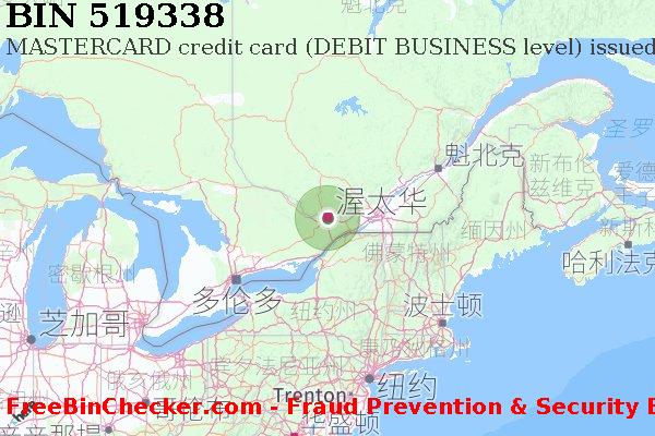 519338 MASTERCARD credit Canada CA BIN列表