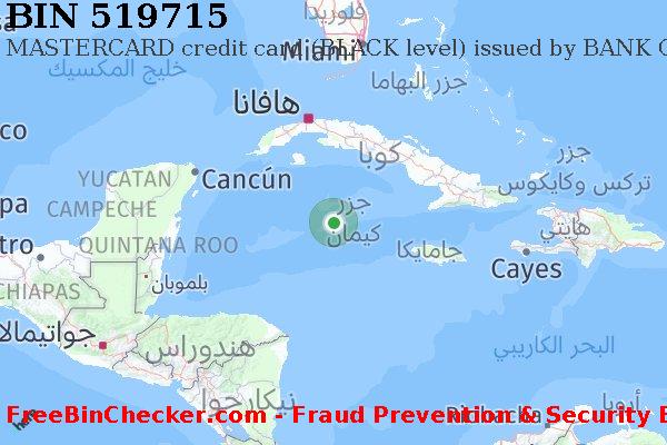 519715 MASTERCARD credit Cayman Islands KY قائمة BIN