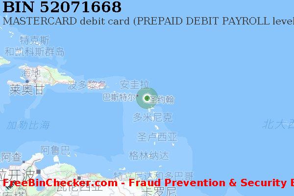 52071668 MASTERCARD debit Antigua and Barbuda AG BIN列表