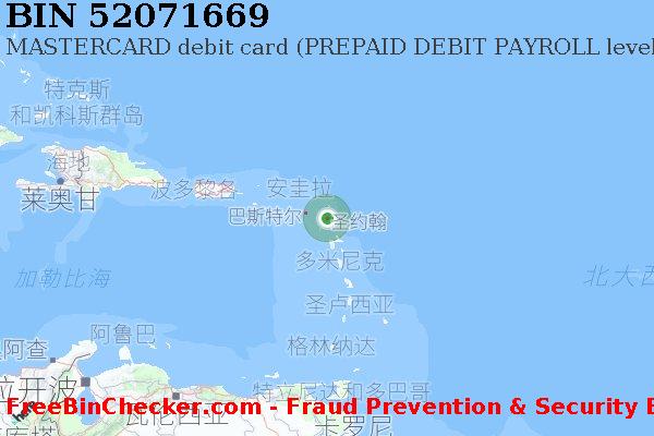 52071669 MASTERCARD debit Antigua and Barbuda AG BIN列表