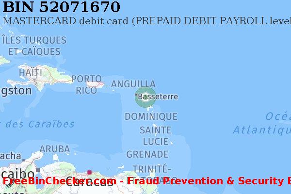 52071670 MASTERCARD debit Antigua and Barbuda AG BIN Liste 