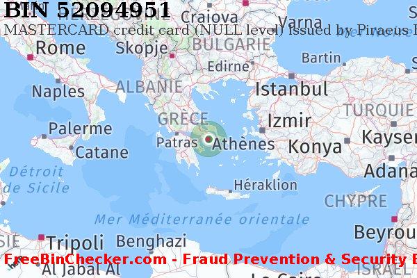 52094951 MASTERCARD credit Greece GR BIN Liste 