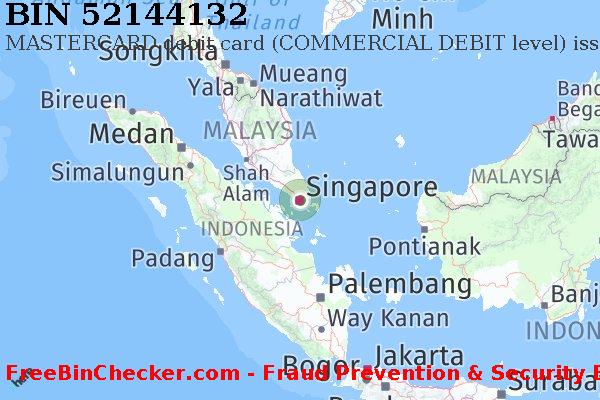 52144132 MASTERCARD debit Singapore SG BIN List