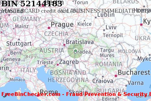 52144183 MASTERCARD credit Hungary HU BIN List