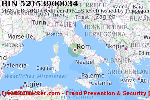 52153900034 MASTERCARD credit Italy IT BIN-Liste