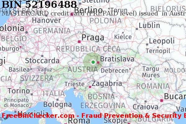 52196488 MASTERCARD credit Austria AT Lista BIN