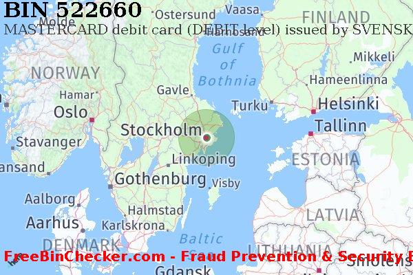 522660 MASTERCARD debit Sweden SE BIN List