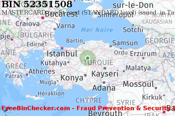 52351508 MASTERCARD credit Turkey TR BIN Liste 