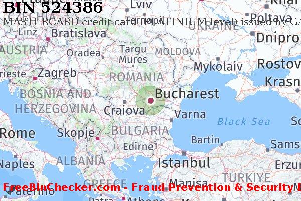 524386 MASTERCARD credit Romania RO BIN List