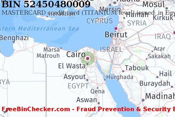 52450480009 MASTERCARD credit Egypt EG BIN List
