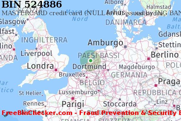 524886 MASTERCARD credit The Netherlands NL Lista BIN