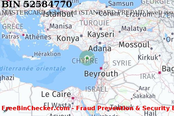 52584770 MASTERCARD debit Cyprus CY BIN Liste 