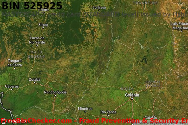 525925 MASTERCARD credit Brazil BR BIN List
