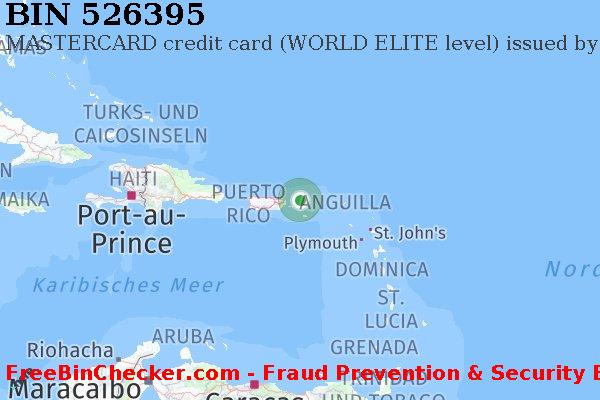 526395 MASTERCARD credit Virgin Islands (U.S.) VI BIN-Liste