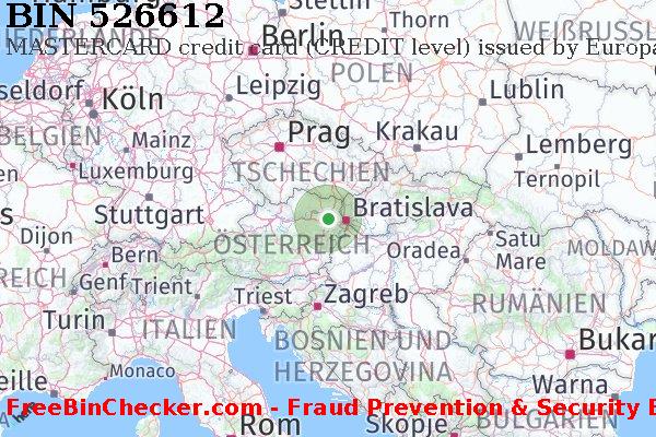 526612 MASTERCARD credit Austria AT BIN-Liste