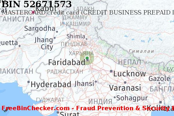 52671573 MASTERCARD credit India IN Список БИН