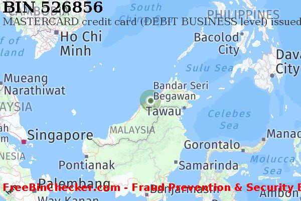 526856 MASTERCARD credit Brunei Darussalam BN BIN List