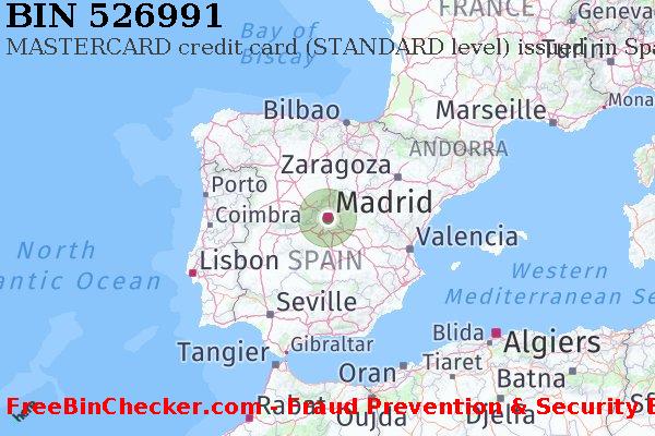 526991 MASTERCARD credit Spain ES BIN List