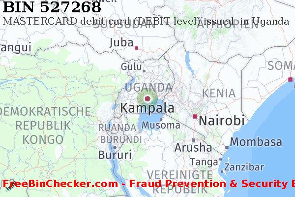 527268 MASTERCARD debit Uganda UG BIN-Liste