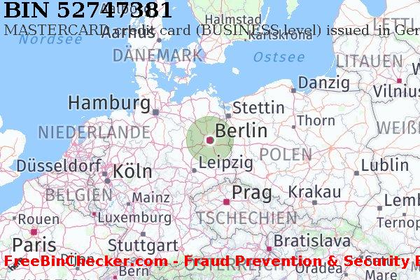 52747381 MASTERCARD credit Germany DE BIN-Liste
