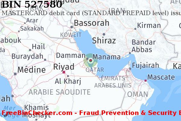 527580 MASTERCARD debit Bahrain BH BIN Liste 