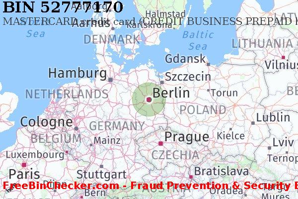52777170 MASTERCARD credit Germany DE BIN List
