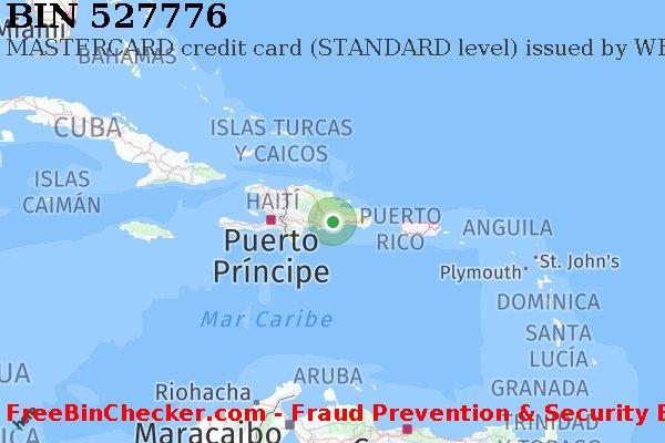 527776 MASTERCARD credit Dominican Republic DO Lista de BIN