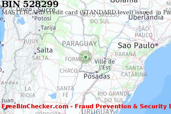 528299 MASTERCARD credit Paraguay PY BIN Liste 