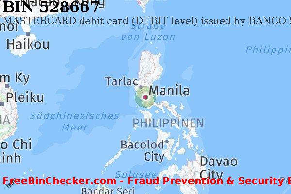 528667 MASTERCARD debit Philippines PH BIN-Liste