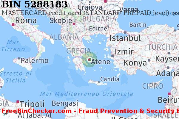 5288183 MASTERCARD credit Greece GR Lista BIN