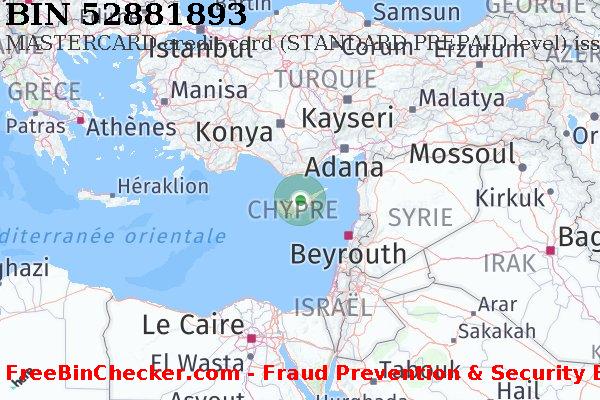 52881893 MASTERCARD credit Cyprus CY BIN Liste 