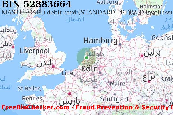 52883664 MASTERCARD debit The Netherlands NL قائمة BIN