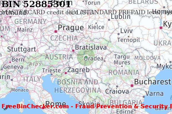 52885301 MASTERCARD credit Hungary HU BIN List
