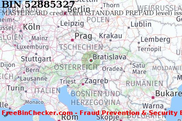 52885327 MASTERCARD credit Slovakia (Slovak Republic) SK BIN-Liste