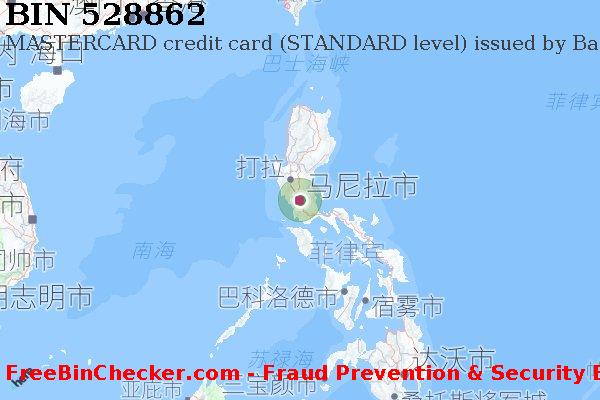 528862 MASTERCARD credit Philippines PH BIN列表
