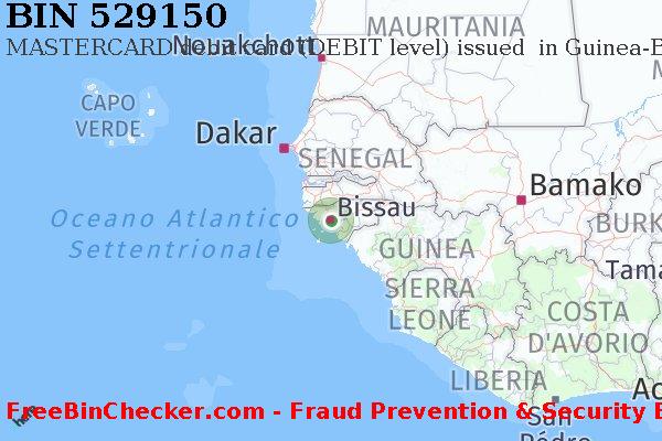 529150 MASTERCARD debit Guinea-Bissau GW Lista BIN