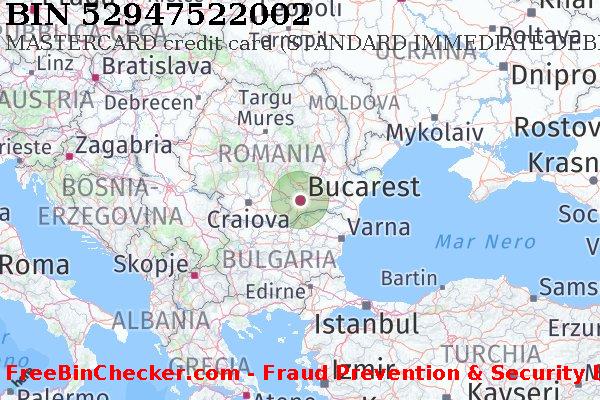52947522002 MASTERCARD credit Romania RO Lista BIN