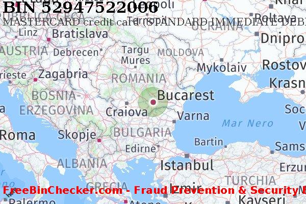 52947522006 MASTERCARD credit Romania RO Lista BIN