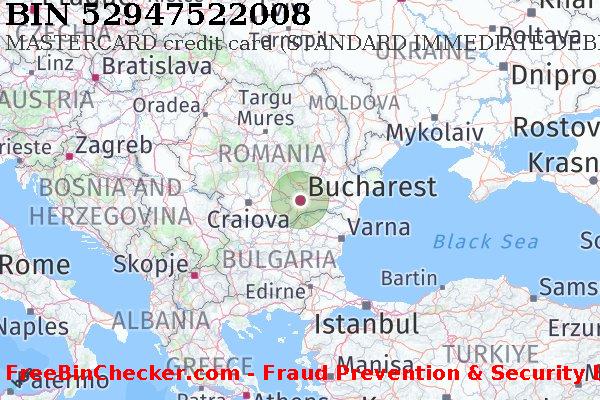 52947522008 MASTERCARD credit Romania RO बिन सूची