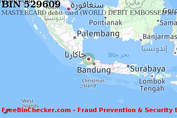 529609 MASTERCARD debit Indonesia ID قائمة BIN