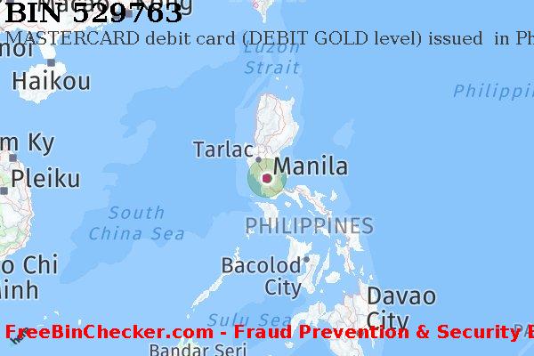 529763 MASTERCARD debit Philippines PH BIN List