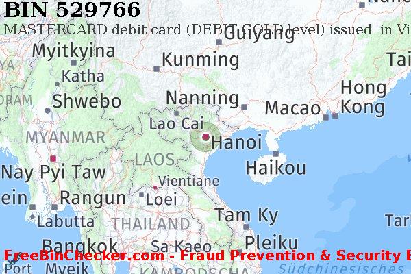 529766 MASTERCARD debit Vietnam VN BIN-Liste